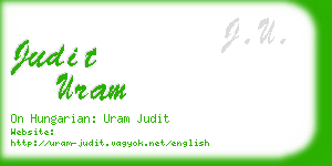 judit uram business card